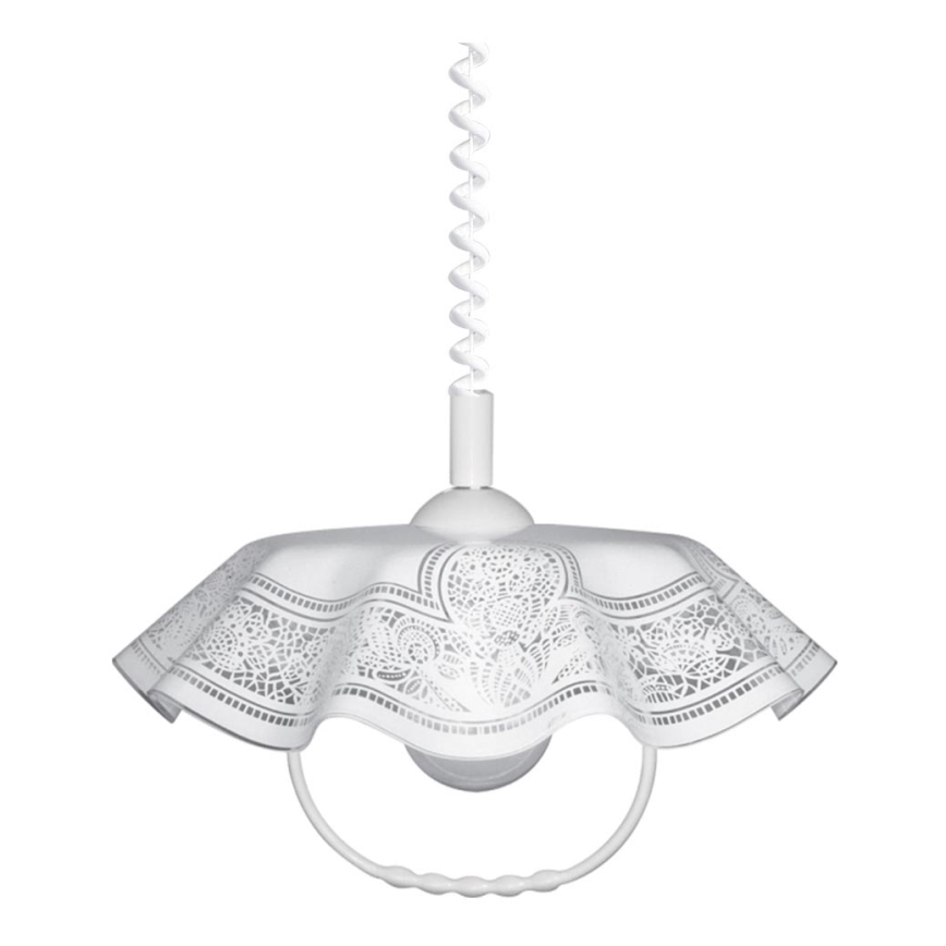 Prezent 74197 B04 - Pull-down chandelier LYRA 1xE27/60W/230V
